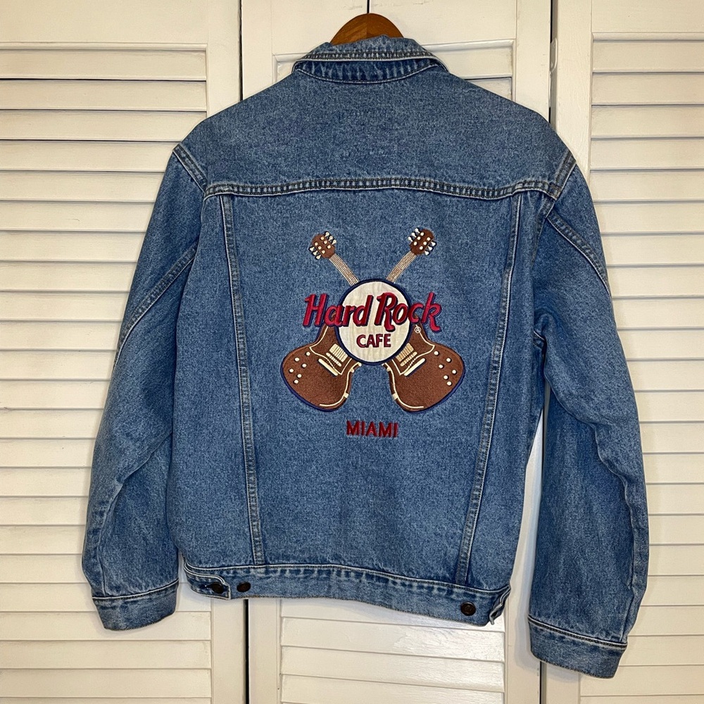 Hard Rock Cafe Miami Denim Jacket